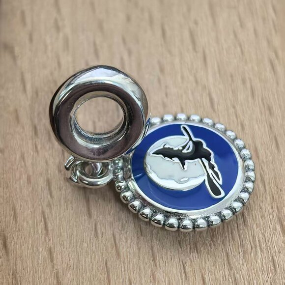 Pandora Halloween Evil Witch Vintage Beads Charm, S925 Silver Bracelets - Picture 3 of 4